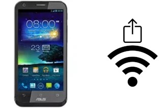 So generieren Sie einen QR-Code mit dem Wifi-Passwort auf einem Asus PadFone 2