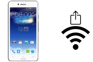 So generieren Sie einen QR-Code mit dem Wifi-Passwort auf einem Asus PadFone Infinity Lite