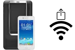 So generieren Sie einen QR-Code mit dem Wifi-Passwort auf einem Asus PadFone mini