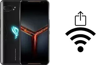 So generieren Sie einen QR-Code mit dem Wifi-Passwort auf einem Asus ROG Phone II