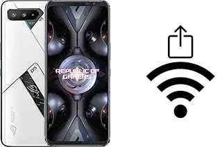 So generieren Sie einen QR-Code mit dem Wifi-Passwort auf einem Asus ROG Phone 5 Ultimate