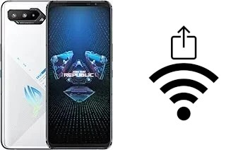 So generieren Sie einen QR-Code mit dem Wifi-Passwort auf einem Asus ROG Phone 5