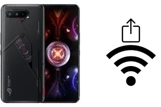 So generieren Sie einen QR-Code mit dem Wifi-Passwort auf einem Asus ROG Phone 5s Pro