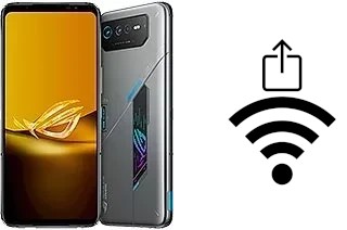 So generieren Sie einen QR-Code mit dem Wifi-Passwort auf einem Asus ROG Phone 6D