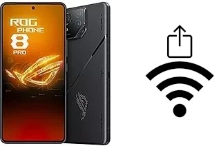 So generieren Sie einen QR-Code mit dem Wifi-Passwort auf einem Asus ROG Phone 8 Pro