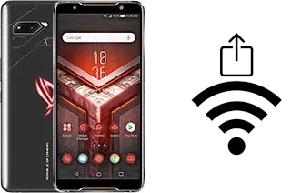 So generieren Sie einen QR-Code mit dem Wifi-Passwort auf einem Asus ROG Phone