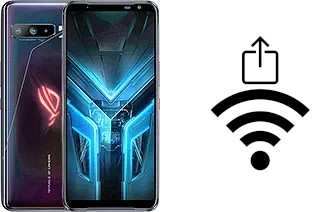 So generieren Sie einen QR-Code mit dem Wifi-Passwort auf einem Asus ROG Phone 3 Strix