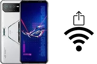 So generieren Sie einen QR-Code mit dem Wifi-Passwort auf einem Asus ROG Phone 6 Pro