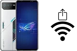 So generieren Sie einen QR-Code mit dem Wifi-Passwort auf einem Asus ROG Phone 6