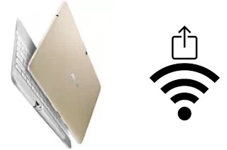 So generieren Sie einen QR-Code mit dem Wifi-Passwort auf einem Asus Transformer Pad TF303CL