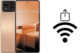 So generieren Sie einen QR-Code mit dem Wifi-Passwort auf einem Asus Zenfone 11 Ultra