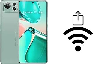 So generieren Sie einen QR-Code mit dem Wifi-Passwort auf einem Asus Zenfone 12 Ultra