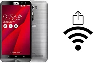 So generieren Sie einen QR-Code mit dem Wifi-Passwort auf einem Asus Zenfone 2 Laser ZE600KL