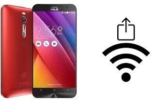 So generieren Sie einen QR-Code mit dem Wifi-Passwort auf einem Asus Zenfone 2 ZE550ML