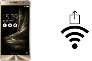 So generieren Sie einen QR-Code mit dem Wifi-Passwort auf einem Asus ZenFone 3 Deluxe ZS550KL