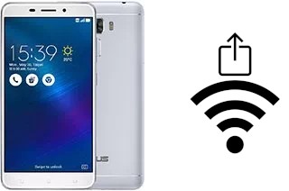 So generieren Sie einen QR-Code mit dem Wifi-Passwort auf einem Asus Zenfone 3 Laser ZC551KL