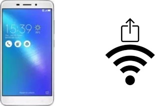 So generieren Sie einen QR-Code mit dem Wifi-Passwort auf einem Asus ZenFone 3 Laser