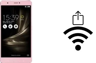 So generieren Sie einen QR-Code mit dem Wifi-Passwort auf einem Asus ZenFone 3 Ultra