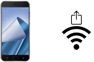 So generieren Sie einen QR-Code mit dem Wifi-Passwort auf einem Asus ZenFone 4 Pro