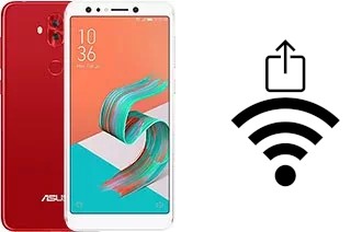 So generieren Sie einen QR-Code mit dem Wifi-Passwort auf einem Asus Zenfone 5 Lite ZC600KL