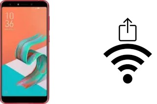 So generieren Sie einen QR-Code mit dem Wifi-Passwort auf einem Asus ZenFone 5 Selfie Pro