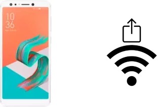 So generieren Sie einen QR-Code mit dem Wifi-Passwort auf einem Asus ZenFone 5Q