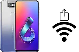 So generieren Sie einen QR-Code mit dem Wifi-Passwort auf einem Asus Zenfone 6 ZS630KL