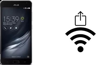 So generieren Sie einen QR-Code mit dem Wifi-Passwort auf einem Asus ZenFone AR