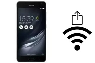 So generieren Sie einen QR-Code mit dem Wifi-Passwort auf einem Asus ZenFone Ares