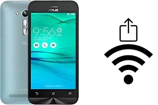 So generieren Sie einen QR-Code mit dem Wifi-Passwort auf einem Asus Zenfone Go ZB452KG