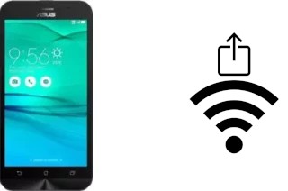 So generieren Sie einen QR-Code mit dem Wifi-Passwort auf einem Asus ZenFone Go ZB500KG