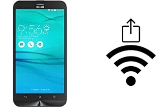 So generieren Sie einen QR-Code mit dem Wifi-Passwort auf einem Asus Zenfone Go ZB552KL