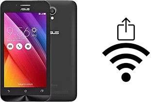 So generieren Sie einen QR-Code mit dem Wifi-Passwort auf einem Asus Zenfone Go ZC451TG