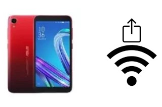 So generieren Sie einen QR-Code mit dem Wifi-Passwort auf einem Asus ZenFone Live (L2) SD430