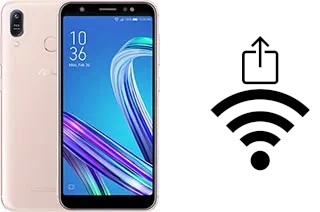 So generieren Sie einen QR-Code mit dem Wifi-Passwort auf einem Asus Zenfone Max (M1) ZB556KL