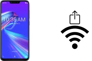 So generieren Sie einen QR-Code mit dem Wifi-Passwort auf einem Asus ZenFone Max (M2)