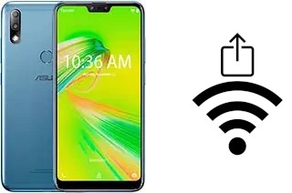 So generieren Sie einen QR-Code mit dem Wifi-Passwort auf einem Asus ZenFone Max Plus (M2)