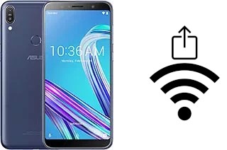 So generieren Sie einen QR-Code mit dem Wifi-Passwort auf einem Asus Zenfone Max Pro (M1) ZB601KL