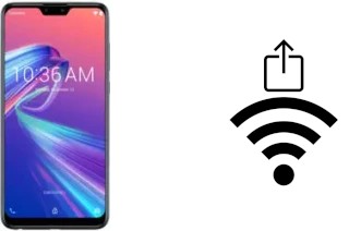 So generieren Sie einen QR-Code mit dem Wifi-Passwort auf einem Asus ZenFone Max Pro (M2)