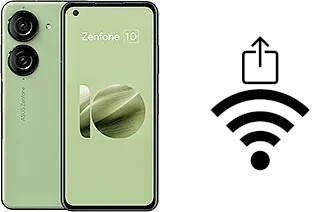 So generieren Sie einen QR-Code mit dem Wifi-Passwort auf einem Asus Zenfone 10