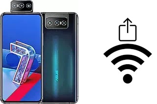 So generieren Sie einen QR-Code mit dem Wifi-Passwort auf einem Asus Zenfone 7 Pro ZS671KS