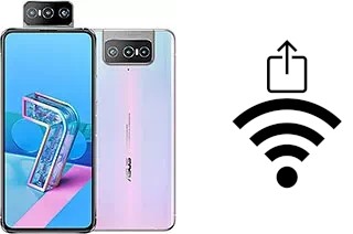 So generieren Sie einen QR-Code mit dem Wifi-Passwort auf einem Asus Zenfone 7 ZS670KS