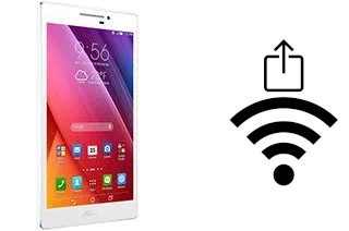 So generieren Sie einen QR-Code mit dem Wifi-Passwort auf einem Asus Zenpad 7.0 Z370CG