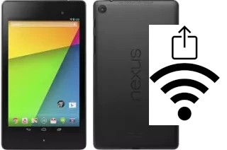 So generieren Sie einen QR-Code mit dem Wifi-Passwort auf einem Asus Google Nexus 7 (2013)