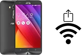 So generieren Sie einen QR-Code mit dem Wifi-Passwort auf einem Asus Zenfone 2 Laser ZE551KL