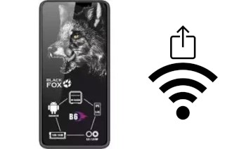 So generieren Sie einen QR-Code mit dem Wifi-Passwort auf einem Black Fox B6