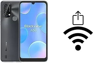 So generieren Sie einen QR-Code mit dem Wifi-Passwort auf einem Blackview A50