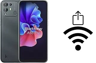 So generieren Sie einen QR-Code mit dem Wifi-Passwort auf einem Blackview A55 Pro