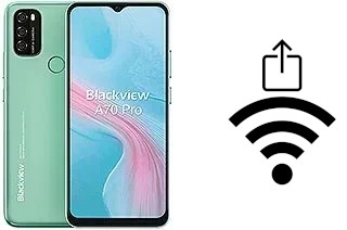 So generieren Sie einen QR-Code mit dem Wifi-Passwort auf einem Blackview A70 Pro