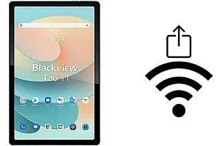 So generieren Sie einen QR-Code mit dem Wifi-Passwort auf einem Blackview Tab 11